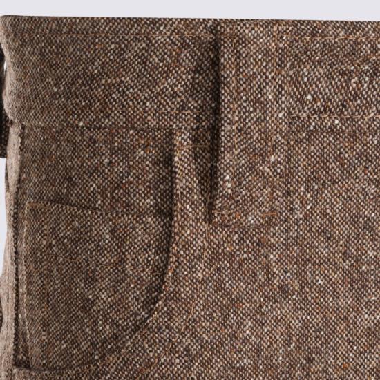 26FW 브루넬로 쿠치넬리 수트 팬츠 MD002P9353 C002 Moro - BRUNELLO CUCINELLI