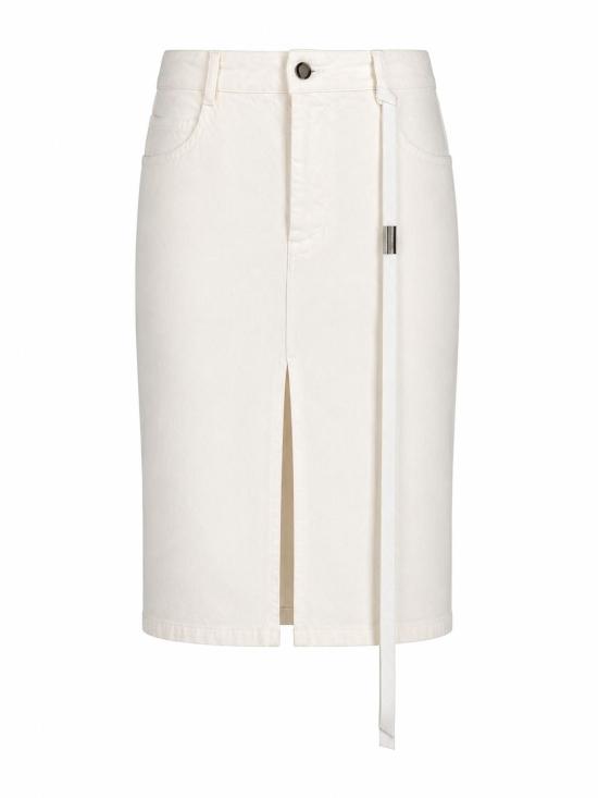 26SS 앤 드뮐미스터 미디 스커트 B0011905FA038 004 CHALK WHITE