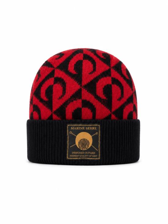 26SS 마린세르 비니 UHG012ACKNI0539 BK97 BLACK RED