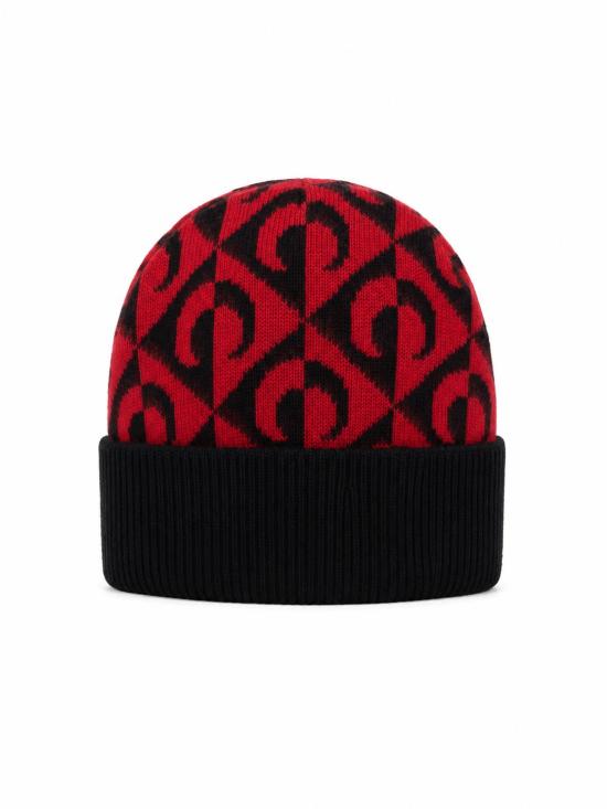 26SS 마린세르 비니 UHG012ACKNI0539 BK97 BLACK RED - MARINE SERRE