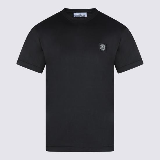 26FW 스톤 아일랜드 반팔 티셔츠 L2S152100027 S0013V0029 Black