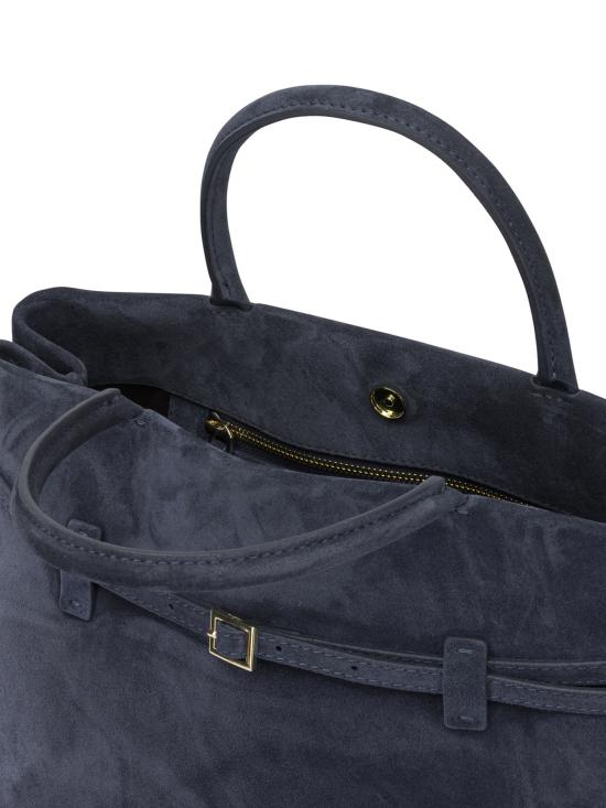 26FW 마누아뜰리에 토트백 2025245LECAMBON35DARKNAVY BLUE - MANU ATELIER
