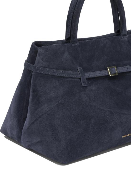 26FW 마누아뜰리에 토트백 2025245LECAMBON35DARKNAVY BLUE - MANU ATELIER