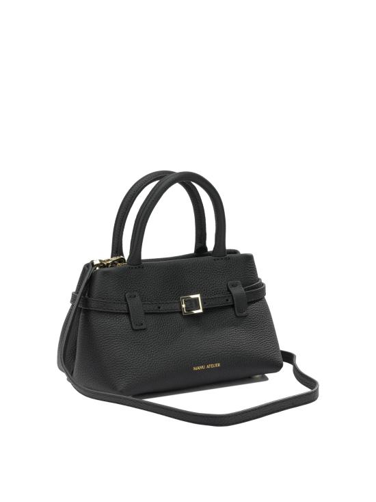 26FW 마누아뜰리에 토트백 2024389LECAMBON20BLACK - MANU ATELIER