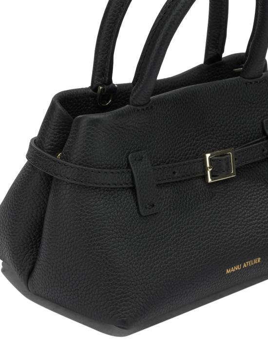 26FW 마누아뜰리에 토트백 2024389LECAMBON20BLACK - MANU ATELIER