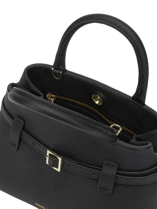 26FW 마누아뜰리에 토트백 2024389LECAMBON20BLACK - MANU ATELIER