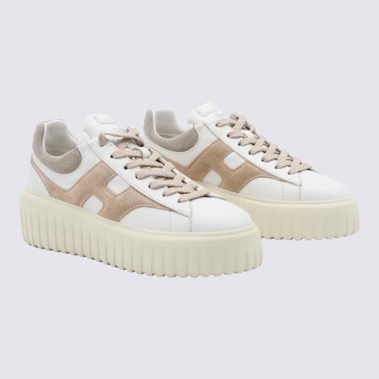 26FW 호간 스니커즈 HXW6450FE91 N1M0R16 BIANCO BEIGE - HOGAN