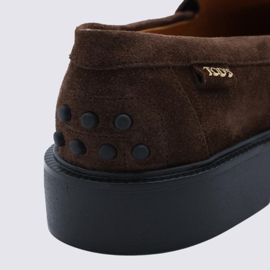 26FW 토즈 스웨이드 페니 로퍼 XXW20L0IP70 RE0S611 MARRONE AFRICA - TODS