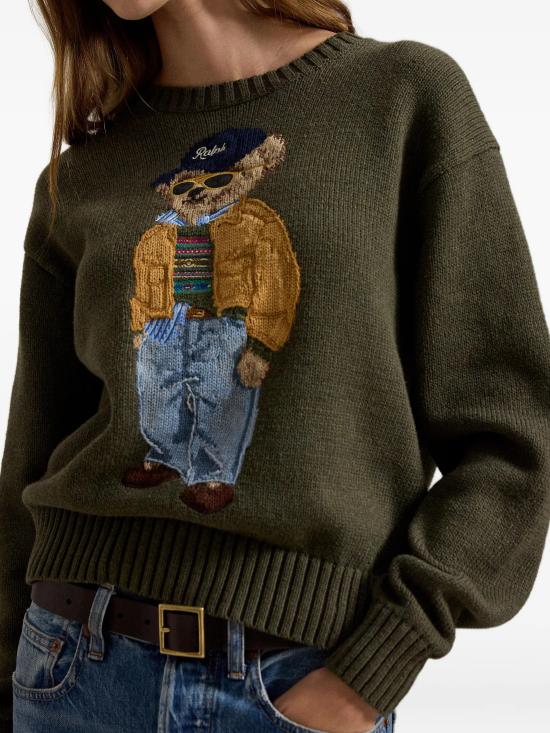 26FW 폴로 랄프로렌 스웨터 211B17762 001 Verde - POLO RALPH LAUREN