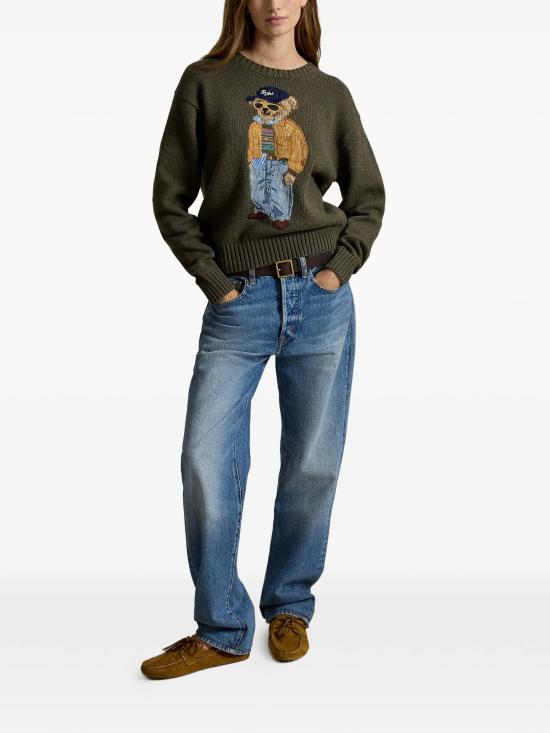 26FW 폴로 랄프로렌 스웨터 211B17762 001 Verde - POLO RALPH LAUREN
