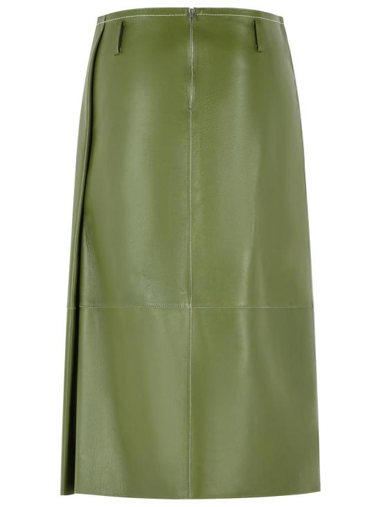 26FW 마르니 미디 스커트 GOMX0845J0 ULA76900V78 Green - MARNI