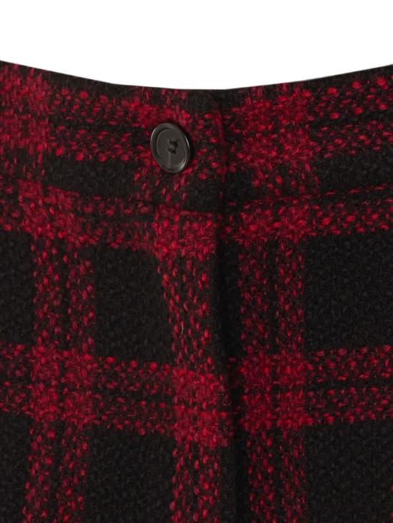 26FW 핑코 숏팬츠 107591BERGENIA A3GNZR4 Nero rosso - PINKO