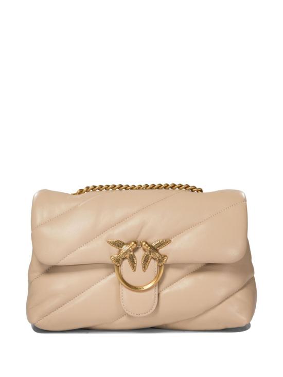 26FW 핑코 크로스백 100038LOVEPUFFCLASSIC A0F2C50Q Beige - PINKO