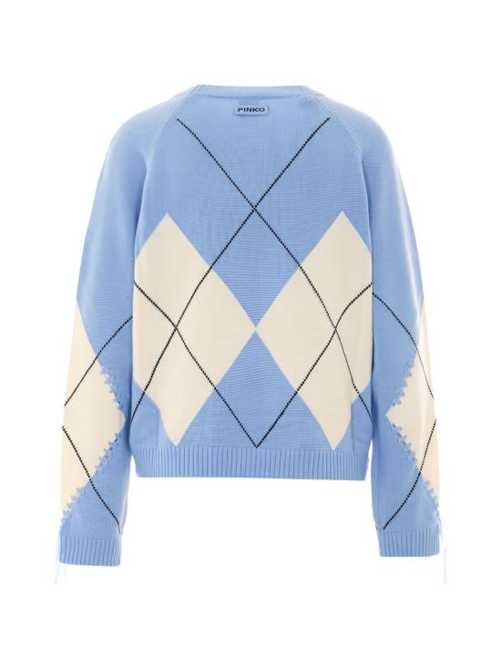 26FW 핑코 스웨터 107377BERNA A3JEEC4 Azzurro - PINKO