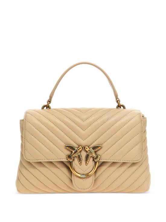 26FW 핑코 토트백 100043LOVELADYPUFF A0GKC50Q Beige - PINKO