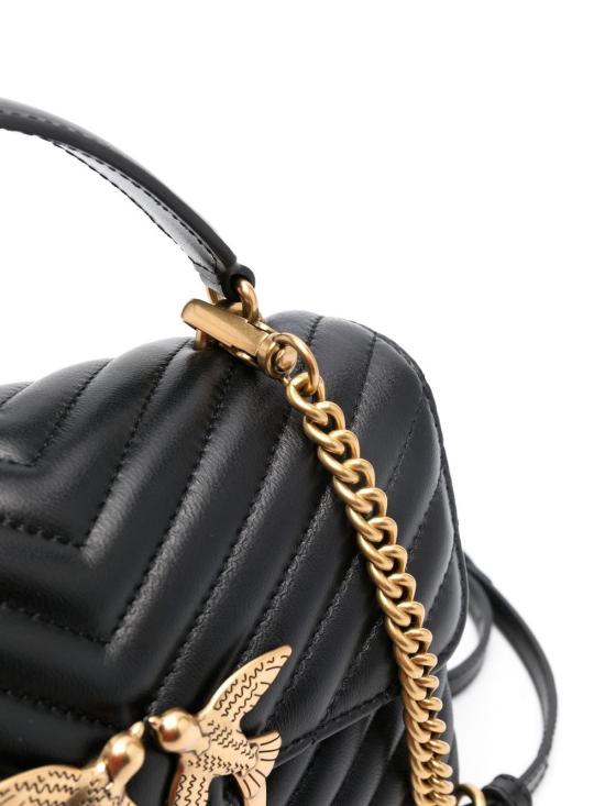 26FW 핑코 토트백 100044LOVELADYPUFFMINI A0GKZ99Q Nero - PINKO
