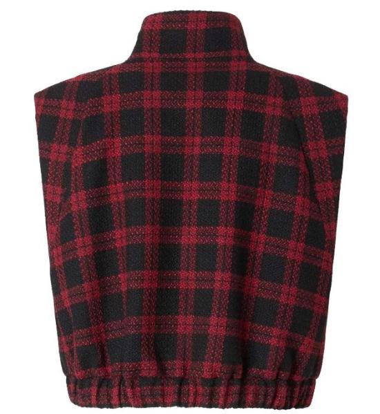 26FW 핑코 베스트 107440HANDEL A3GNZR4 Nero rosso - PINKO