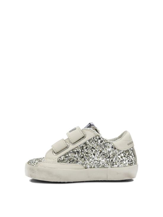 26FW [키즈] 골든구스 스니커즈 GJF00111F00531465195 Silver - GOLDEN GOOSE