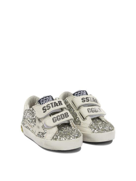 26FW [키즈] 골든구스 스니커즈 GJF00111F00531465195 Silver - GOLDEN GOOSE