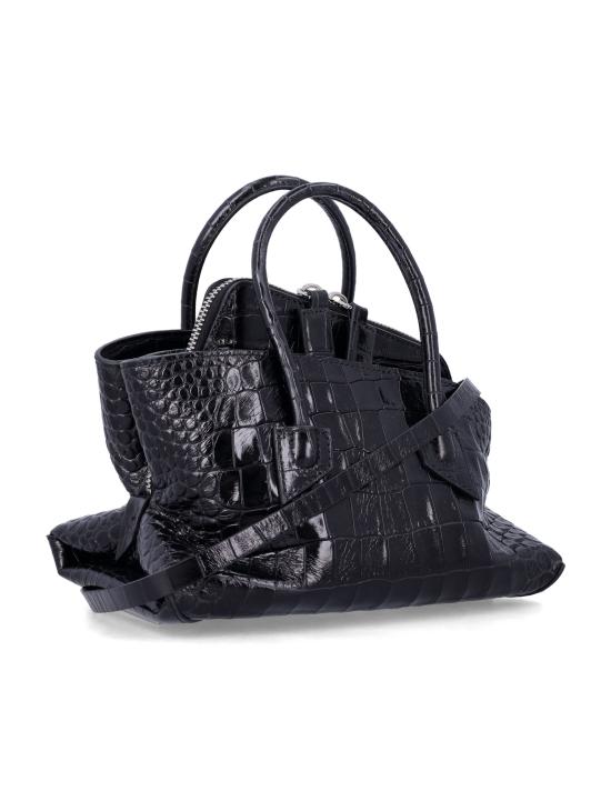 26FW 디 아티코 토트백 WAH00063LBT155PR 100 Nero - THE ATTICO