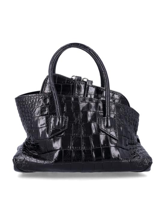 26FW 디 아티코 토트백 WAH00063LBT155PR 100 Nero - THE ATTICO