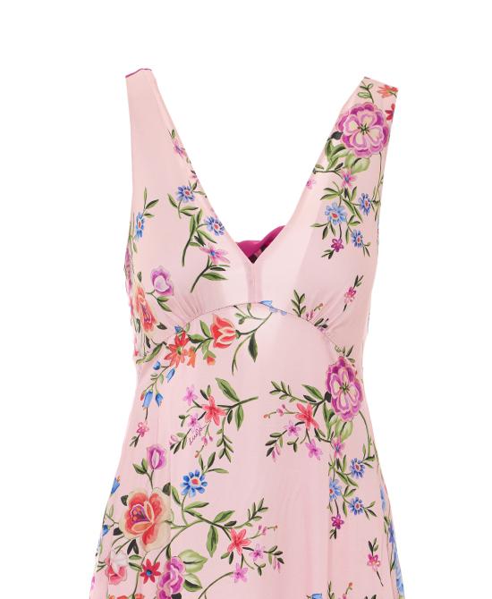 26SS 리우조 롱 원피스 CA6297TS562 P9668 Pink - LIU JO