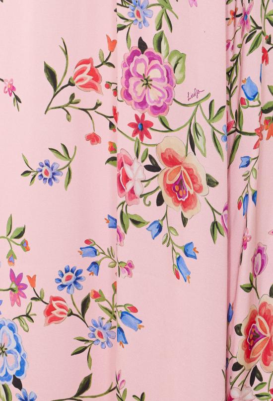 26SS 리우조 롱 원피스 CA6297TS562 P9668 Pink - LIU JO