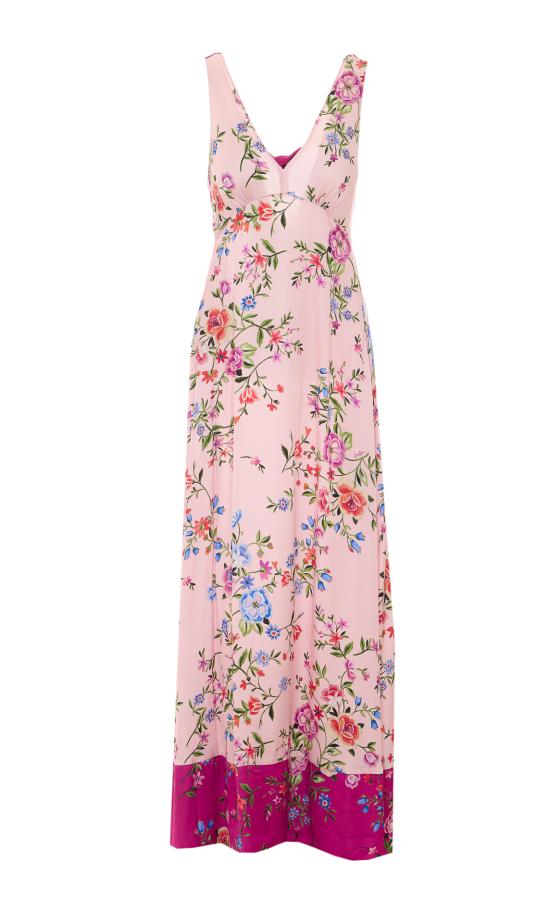 26SS 리우조 롱 원피스 CA6297TS562 P9668 Pink