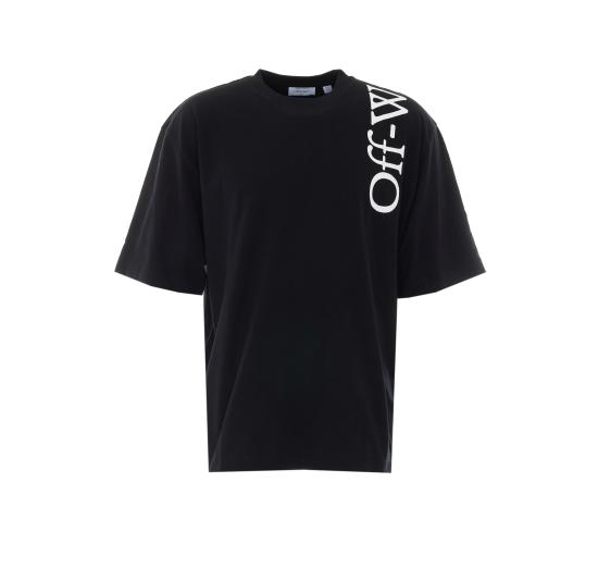 26FW 오프화이트 반팔 티셔츠 OMAA120F26JER010 001 Black