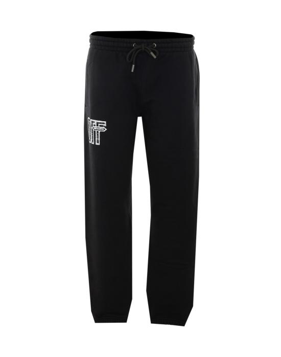 26FW 오프화이트 스트레이트 팬츠 OMCH057F26FLE003 001 Black