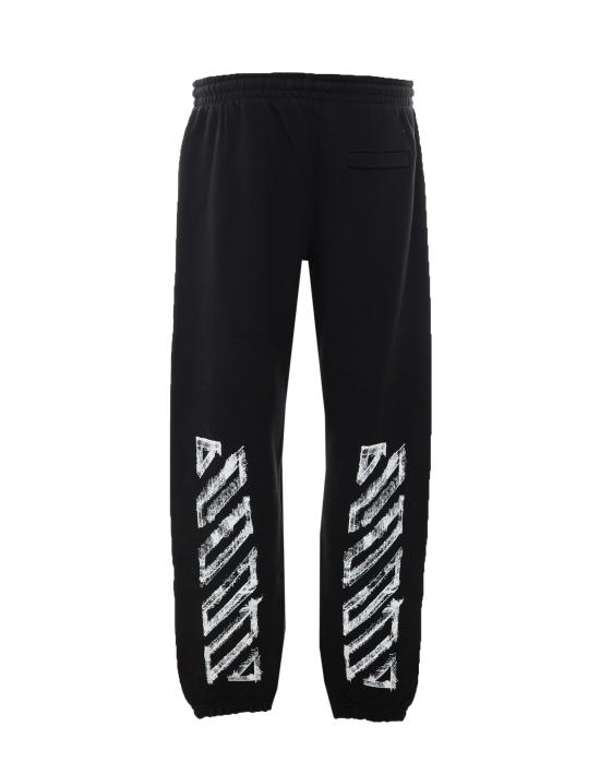 26FW 오프화이트 스트레이트 팬츠 OMCH057F26FLE003 001 Black - OFF WHITE