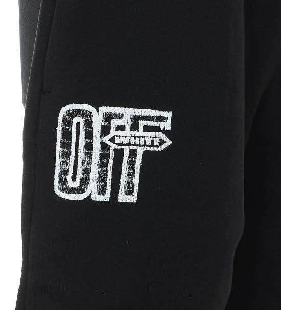 26FW 오프화이트 숏팬츠 OMCI013F26FLE005 001 Black - OFF WHITE