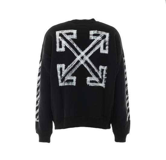 26FW 오프화이트 긴팔 티셔츠 OMBB085F26FLE00L 001 Black - OFF WHITE