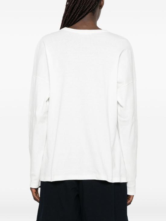 26FW 더로우 Floris 코튼 티셔츠 10806 K732WHT WHITE - THE ROW