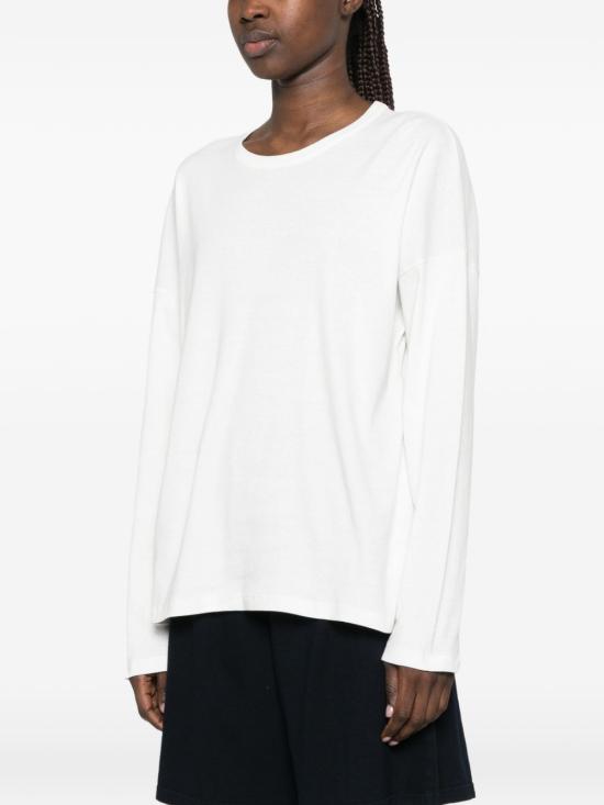 26FW 더로우 Floris 코튼 티셔츠 10806 K732WHT WHITE - THE ROW