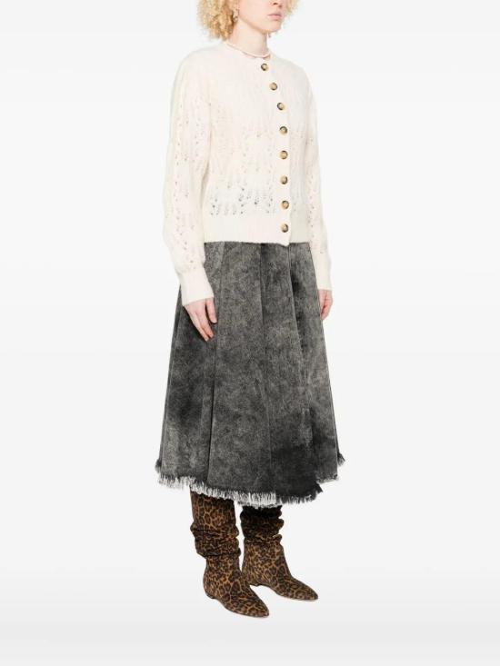 25FW 이자벨마랑에뚜왈 맥신 알파카 블랜드 가디건 CA0114FAC3L08E 23EC DS026488 - ISABEL MARANT ETOILE