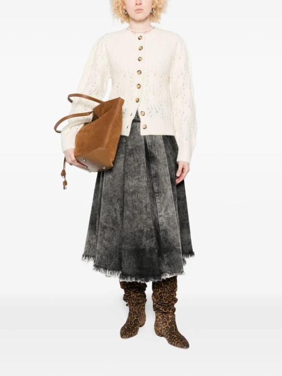 25FW 이자벨마랑에뚜왈 맥신 알파카 블랜드 가디건 CA0114FAC3L08E 23EC DS026488 - ISABEL MARANT ETOILE