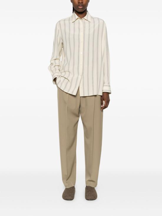26FW 더로우 Gianni 울 팬츠 10813 W4319AYB BEIGE - THE ROW