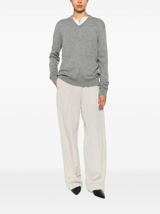 26FW 더로우 Nian 캐시미어 스웨터 10682 Y986GRY GREY - THE ROW