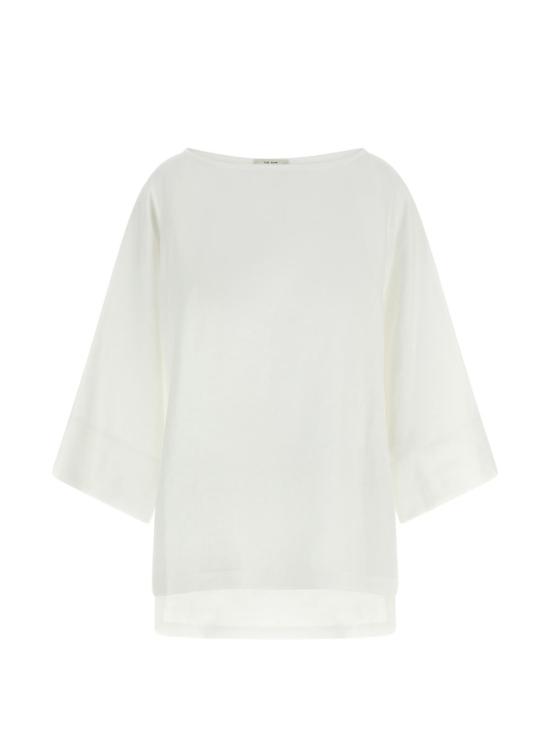 26FW 더로우 반팔 티셔츠 10843 W4357WHT WHITE