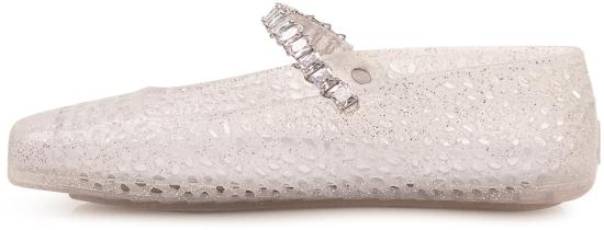 26FW 지미추 플랫 슈즈 J000176685CLEARSILVER WHITE - JIMMY CHOO