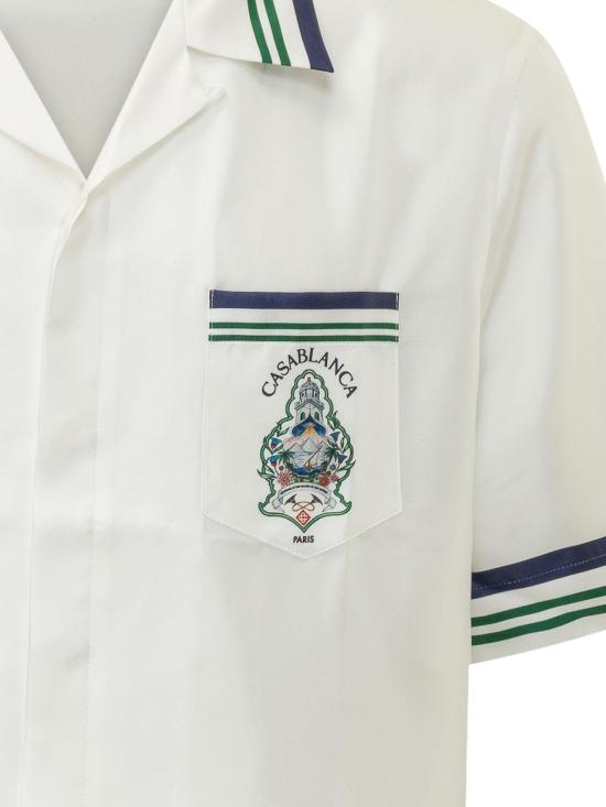 26FW 카사블랑카 셔츠 MPF26SH00301 WHITE - CASABLANCA