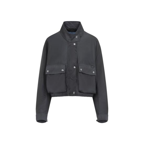 26FW 프라다 봄버 자켓 29C362SOOO 19YE F0112 PIOMBO - PRADA