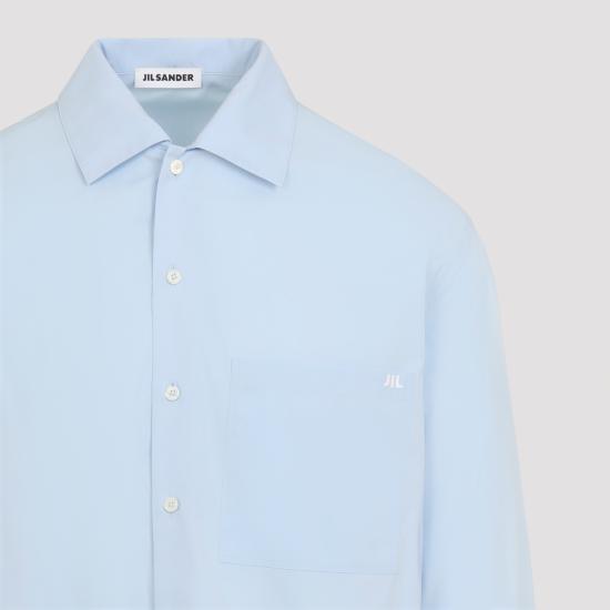 26FW 질샌더 긴팔 셔츠 J22DL0392 J45342 458 POWDER BLUE - JIL SANDER