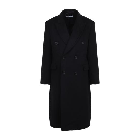 26FW 아워레가시 헤어리 울 웨일 코트 M4201WB BLACK - OUR LEGACY