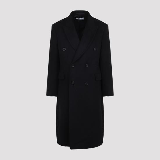 26FW 아워레가시 헤어리 울 웨일 코트 M4201WB BLACK - OUR LEGACY