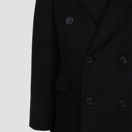 26FW 아워레가시 헤어리 울 웨일 코트 M4201WB BLACK - OUR LEGACY