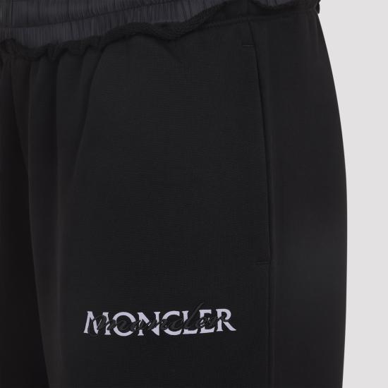 26FW 몽클레어 트레이닝/조거 팬츠 L20938H00003 89AZY 999 BLACK - MONCLER
