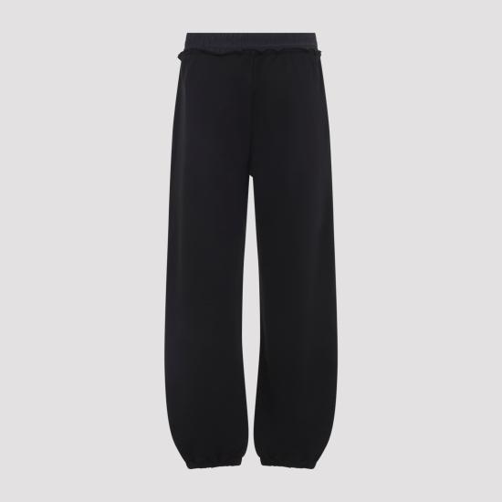26FW 몽클레어 트레이닝/조거 팬츠 L20938H00003 89AZY 999 BLACK - MONCLER