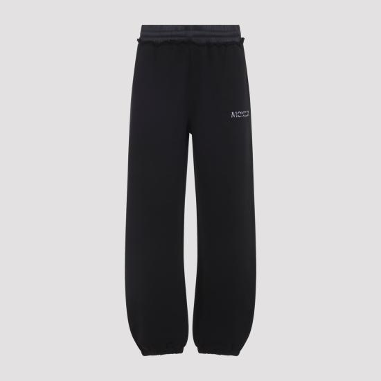 26FW 몽클레어 트레이닝/조거 팬츠 L20938H00003 89AZY 999 BLACK - MONCLER